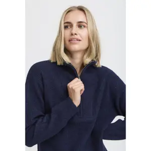 Jersey de cuello alto mujer Pulz Jeans Astra image-5