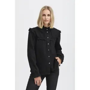 Damska koszula z marszczeniami Pulz Jeans Malia image-1