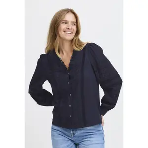 Långärmad skjorta för kvinnor Pulz Jeans Katana image-2