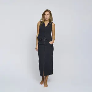 Colete de jeans para mulher Pulz Jeans Malle image-2