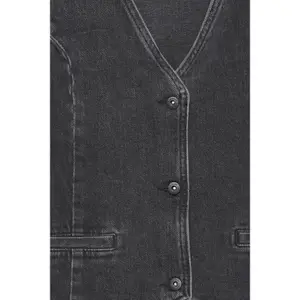 Colete de jeans para mulher Pulz Jeans Malle image-4