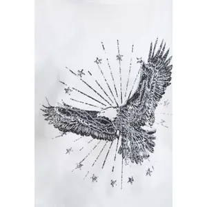 T-shirt de mulher Pulz Jeans Zalba Eagle image-6