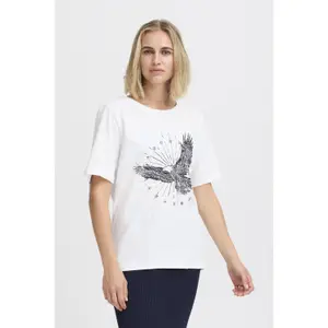 T-shirt de mulher Pulz Jeans Zalba Eagle image-1