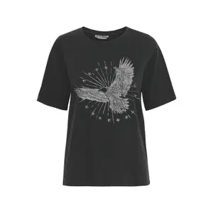 T-shirt de mulher Pulz Jeans Zalba Eagle image-0