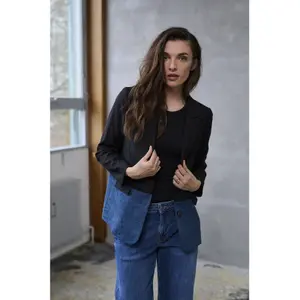 Women's high-waisted jeans Pulz Jeans Mika image-4