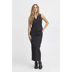 Weste Damen Pulz Jeans Bindy image-2