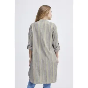 Robe chemise manches longues femme Pulz Jeans Shelly image-5