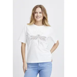 T-shirt de mulher Pulz Jeans Dragonfly image-1