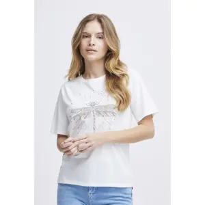 T-shirt de mulher Pulz Jeans Dragonfly image-2