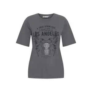 T-shirt de mulher Pulz Jeans Zalba Tour image-0