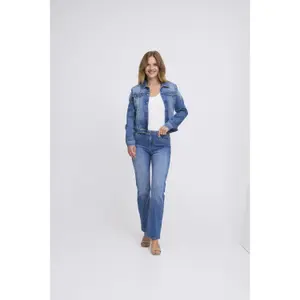 Damska kurtka dżinsowa Pulz Jeans Katja image-3