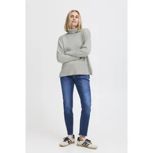 Jersey de cuello alto para mujer Pulz Jeans Steffi image-2