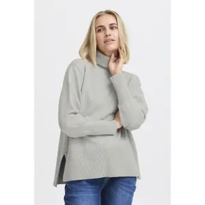 Jersey de cuello alto para mujer Pulz Jeans Steffi image-1