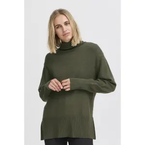 Jersey de cuello alto para mujer Pulz Jeans Steffi image-1