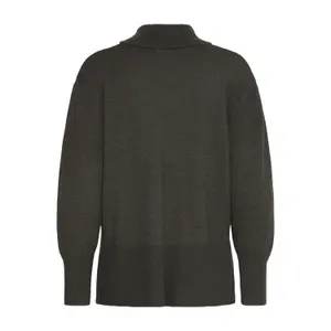 Jersey de cuello alto para mujer Pulz Jeans Steffi image-3