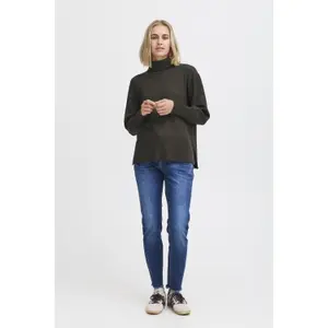 Jersey de cuello alto para mujer Pulz Jeans Steffi image-2