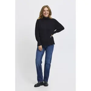 Jersey de cuello alto para mujer Pulz Jeans Steffi image-2