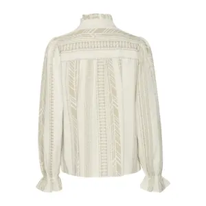 Langarmshirt Damen Pulz Jeans Tiona image-3