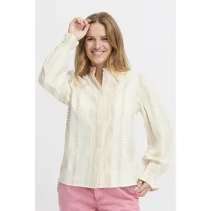 Langarmshirt Damen Pulz Jeans Tiona image-2