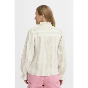 Langarmshirt Damen Pulz Jeans Tiona image-4