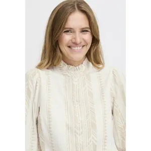 Langarmshirt Damen Pulz Jeans Tiona image-5