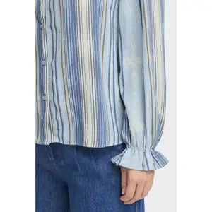 Langarmshirt Damen Pulz Jeans Tiona image-6