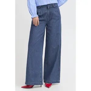 Women's jeans Pulz Jeans Vicky UHW image-1