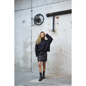 Jersey de cuello alto para mujer Pulz Jeans Tanja Turtleneck image-3