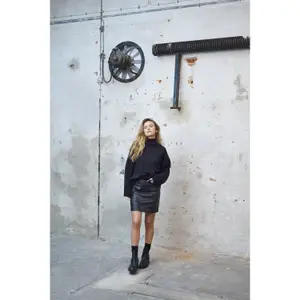 Jersey de cuello alto para mujer Pulz Jeans Tanja Turtleneck image-4