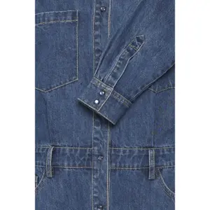 Vestido vaquero de manga larga Pulz Jeans Alina image-2