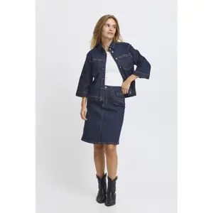 Denim skirt for women Pulz Jeans Katja image-4