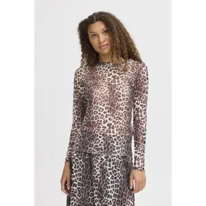 T-shirt maniche lunghe donna Pulz Jeans Leonora image-1