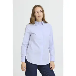 Långärmad blus för kvinnor Pulz Jeans Elna image-2