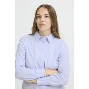 Långärmad blus för kvinnor Pulz Jeans Elna image-5