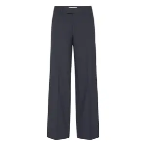 Wide leg women's trousers Pulz Jeans Bindy image-0