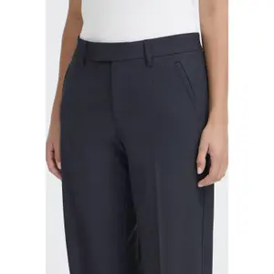Wide leg women's trousers Pulz Jeans Bindy image-6