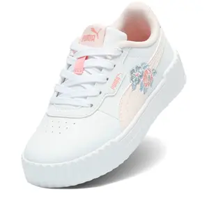 Girl Trainers Puma Carina 3.0 Floral image-3