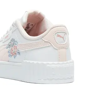 Girl Trainers Puma Carina 3.0 Floral image-5