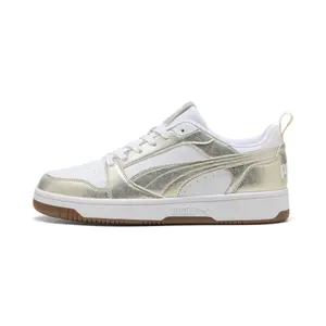 Baskets Puma Rebound V6 Low Metallic Whisper image-1