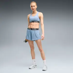 Shorts da donna in maglia Puma Strong 3" image-2