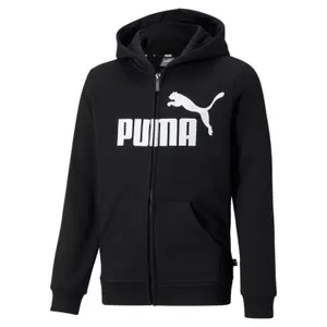 Girl's zip-up hoodie Puma Essentials Big Logo image-0