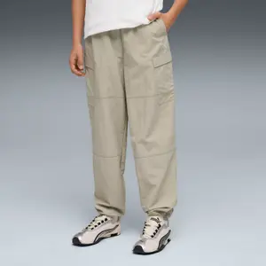 Børns cargo joggingbukser med lommer Puma Wardrobe Essential Relaxed TR CL image-4