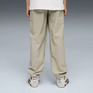 Børns cargo joggingbukser med lommer Puma Wardrobe Essential Relaxed TR CL image-3