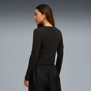 T-shirt Slim med lange ærmer til damer Puma image-5