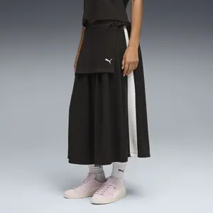 Plisserad kjol för kvinnor Puma T7 Midi image-1
