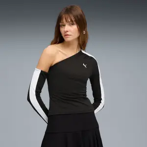 Long Sleeve T-Shirt Puma T7 Asymmetric image-1