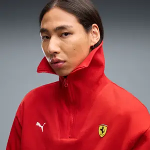 Sweatshirt med 1/2 dragkedja Puma Ferrari Ferrari Little Shield image-2
