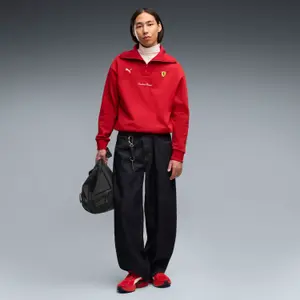 Sweatshirt med 1/2 dragkedja Puma Ferrari Ferrari Little Shield image-4