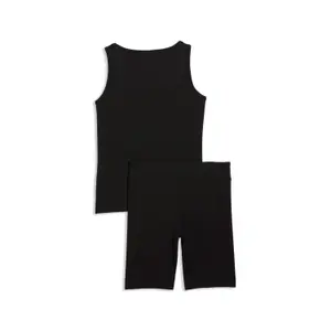 Σετ σορτς και αμάνικο μπλουζάκι κορίτσι Puma ESS Elevated image-1