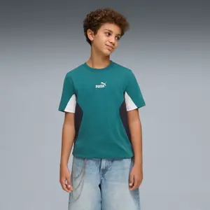 Παιδικό μπλουζάκι Puma ESS Block image-2